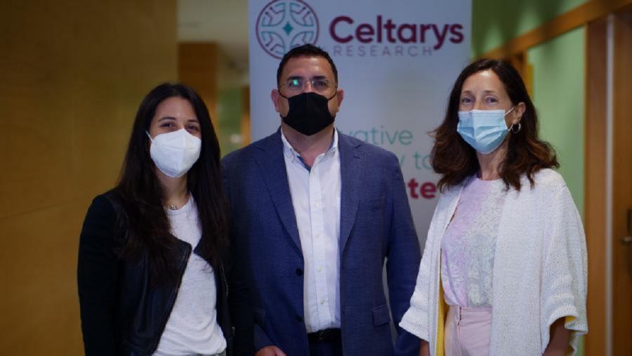 De esquerda a dereita, María Majellaro, Eddy Sotelo e Sonia Martínez Arca, promotores da empresa De esquerda a dereita, María Majellaro, Eddy Sotelo e Sonia Martínez Arca, promotores da empresa