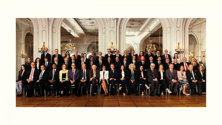 Foto de familia do Honour Science & Chemistry organizado polo Consello Europeo da Industria Química Foto de familia do Honour Science & Chemistry organizado polo Consello Europeo da Industria Química