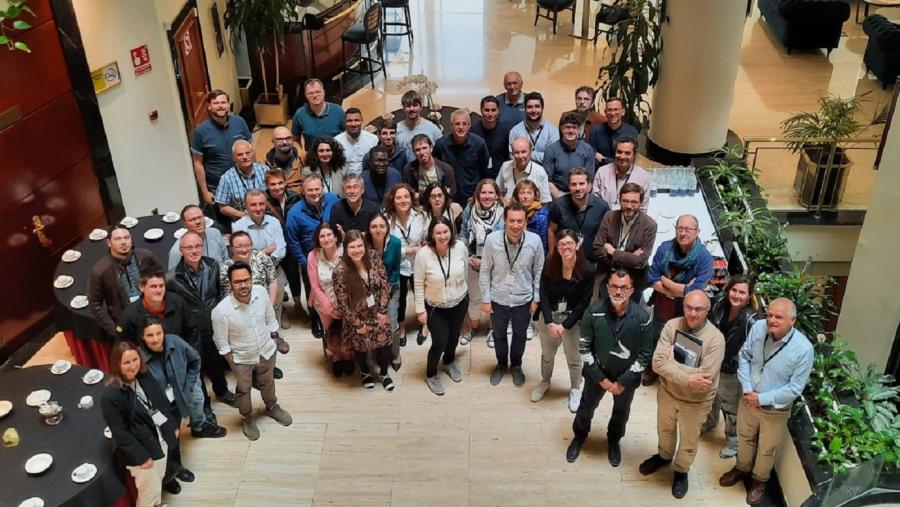 Socios e participantes na reunión do proxecto europeo Aqua-Faang, en Compostela Socios e participantes na reunión do proxecto europeo Aqua-Faang, en Compostela