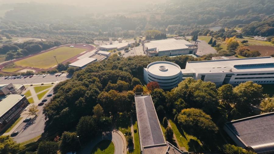 Panorámica aérea do Campus de Lugo Panorámica aérea do Campus de Lugo