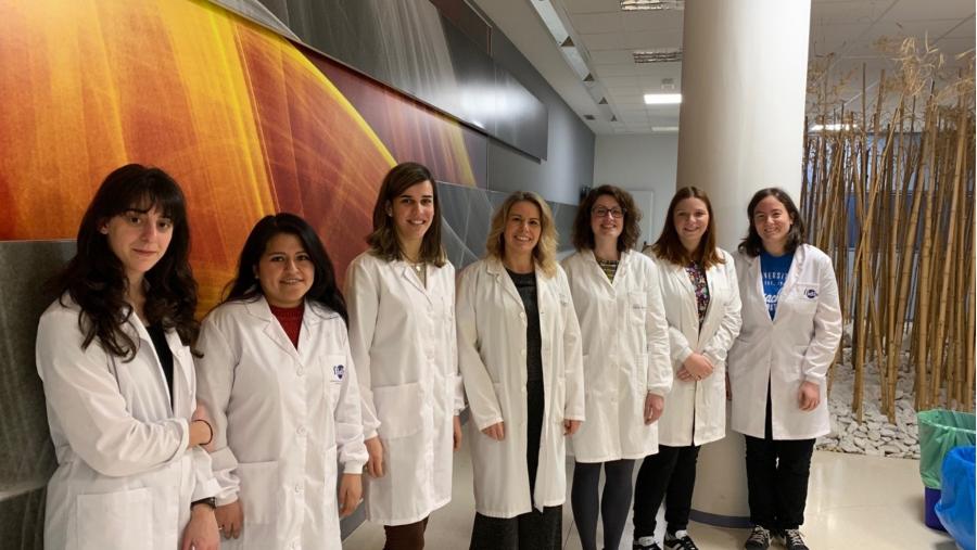 Equipo que desenvolveu a investigación, liderado por Luisa Seoane Equipo que desenvolveu a investigación, liderado por Luisa Seoane