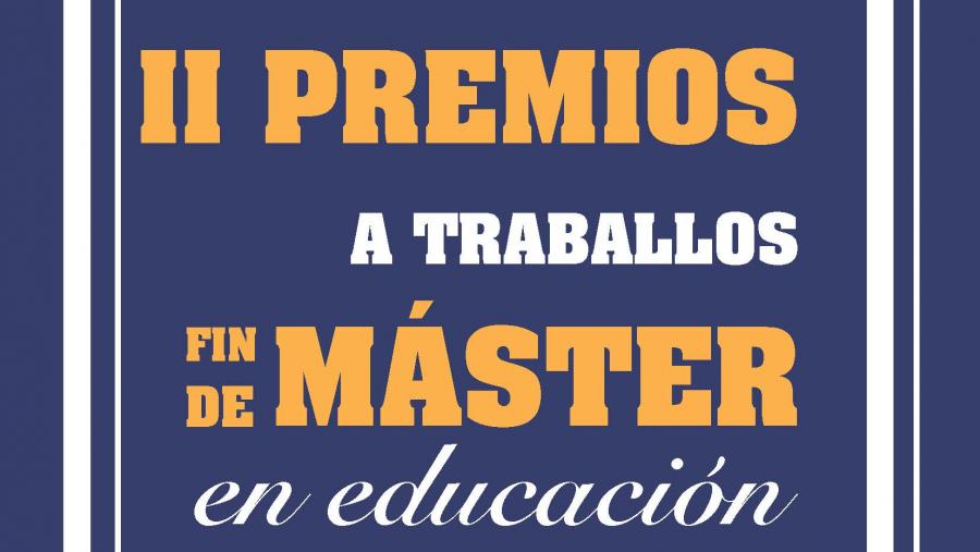 Cartel II Premios TFM Educación 2021-2022 Cartel II Premios TFM Educación 2021-2022