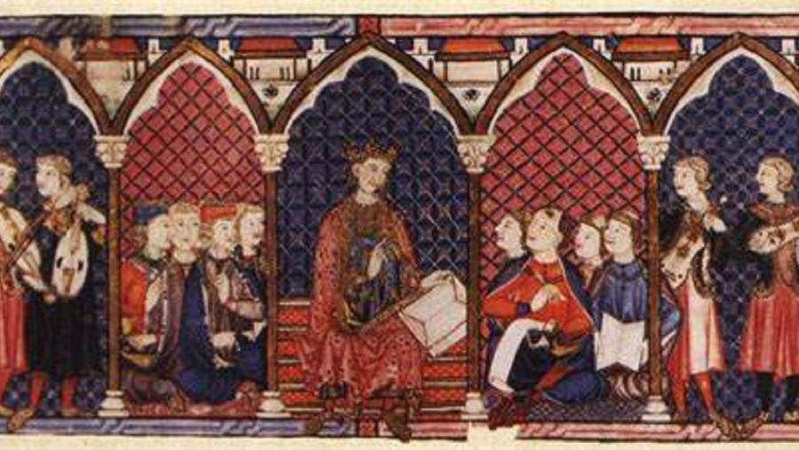 Imaxe das Cantigas de Santa María, de Alfonso X Imaxe das Cantigas de Santa María, de Alfonso X