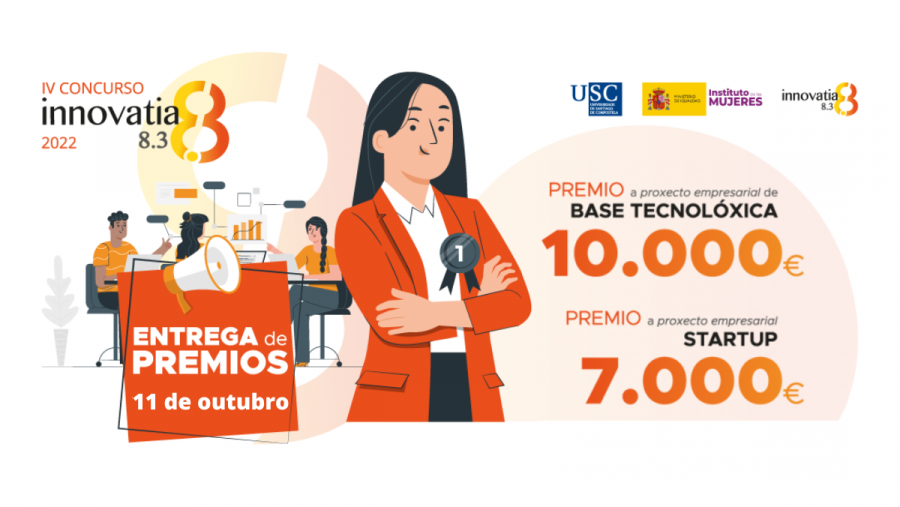 Unha trintena de proxectos empresariais concorren á cuarta edición dos Premios Innovatia 8.3 Unha trintena de proxectos empresariais concorren á cuarta edición dos Premios Innovatia 8.3