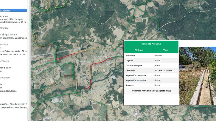Ferramentas informáticas para a visualización das infraestruturas do sistema de regadío Ferramentas informáticas para a visualización das infraestruturas do sistema de regadío