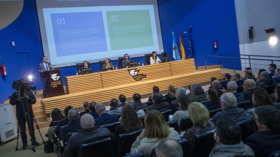 Acto de presentación do estudo sobre a delimitación de competencias na administración local de Galicia. FOTO: Xunta de Galicia Acto de presentación do estudo sobre a delimitación de competencias na administración local de Galicia. FOTO: Xunta de Galicia