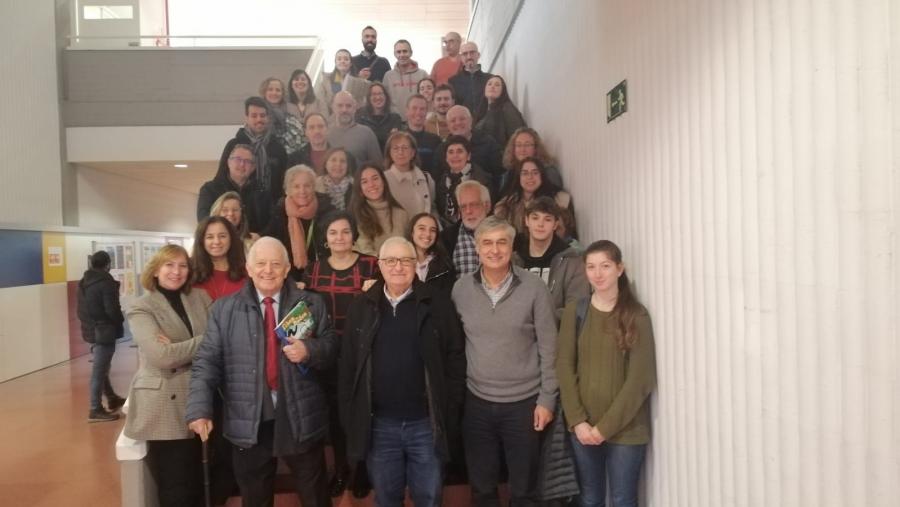 A xornada celebrouse na Facultade de Bioloxía Asistentes á xornada sobre solos