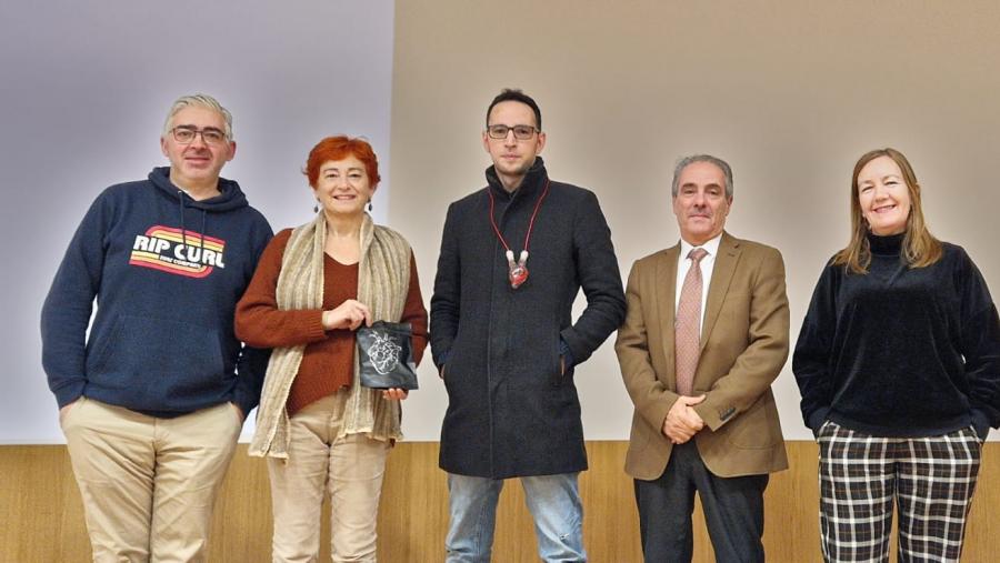 Vaquero, Ferreiro, Monsalve, Álvarez e Rego, na gala do I Certame de Paisaxe Sonora Vaquero, Ferreiro, Monsalve, Álvarez e Rego, na gala do I Certame de Paisaxe Sonora