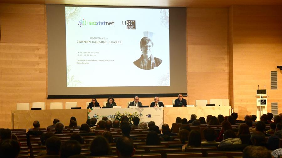 O acto desenvolveuse na Facultade de Medicina e Odontoloxía. FOTO: Santi Alvite O acto desenvolveuse na Facultade de Medicina e Odontoloxía. FOTO: Santi Alvite