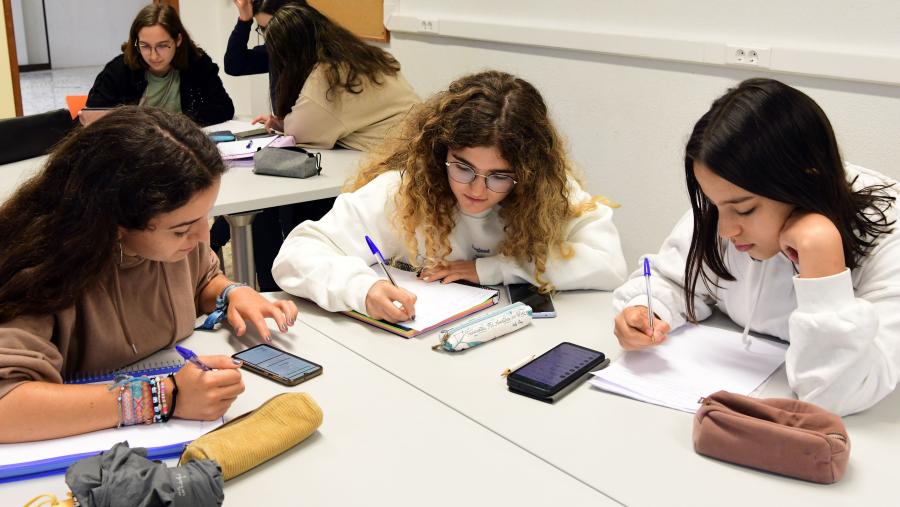 Imaxe de arquivo de alumnado en Ciencias da Educación. FOTO: Santi Alvite Imaxe de arquivo de alumnado en Ciencias da Educación. FOTO: Santi Alvite