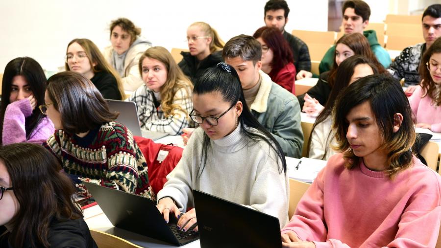 As Xornadas de Educación para a Cidadanía Global chegan á súa novena edición. Imaxe de arquivo dunha clase da USC. FOTO: Santi Alvite As Xornadas de Educación para a Cidadanía Global chegan á súa novena edición. Imaxe de arquivo dunha clase da USC. FOTO: Santi Alvite