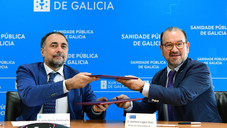 Julio García Comesaña e Antonio López Díaz. FOTO: Santi Alvite Julio García Comesaña e Antonio López Díaz. FOTO: Santi Alvite