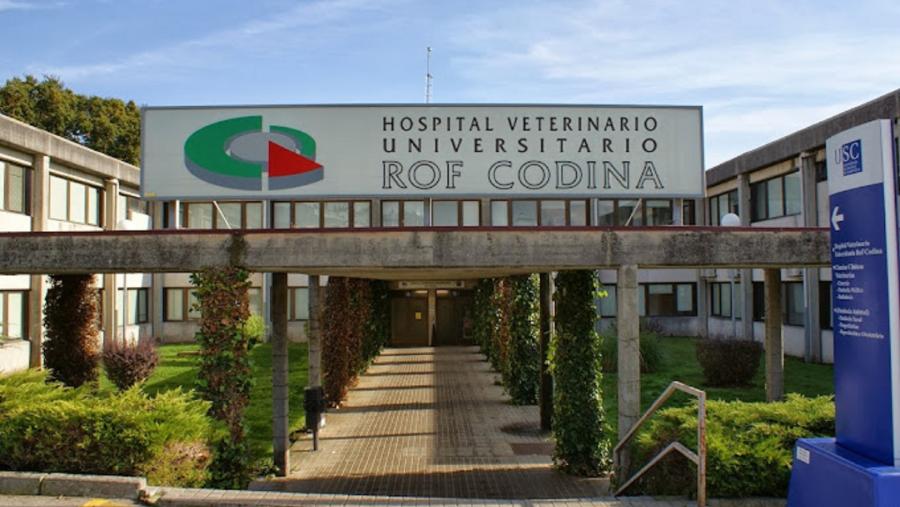 Entrada ao hospital veterinario universitario Rof Codina Entrada ao hospital veterinario universitario Rof Codina