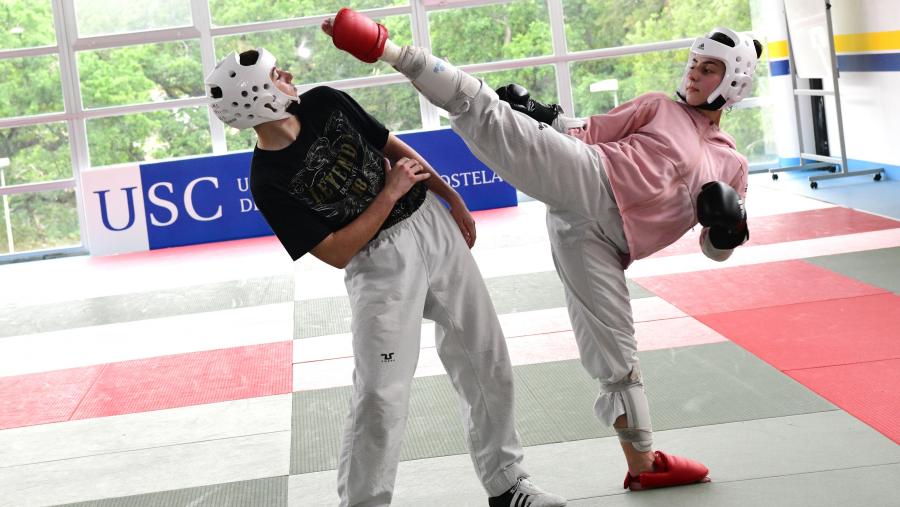 Adestramento do equipo de taekwondo. FOTO: Santi Alvite Adestramento do equipo de taekwondo. FOTO: Santi Alvite