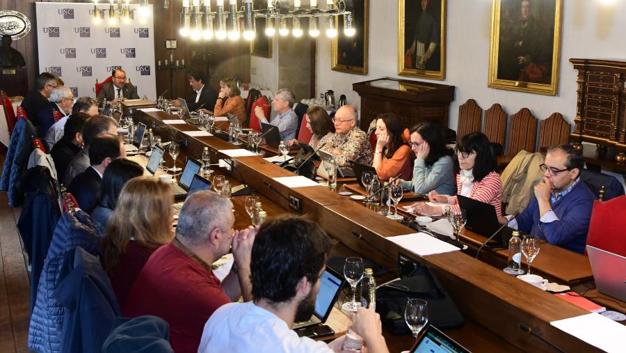 A xuntanza desenvolveuse este xoves no Colexio San Xerome. FOTO: Santi Alvite A xuntanza desenvolveuse este xoves no Colexio San Xerome. FOTO: Santi Alvite