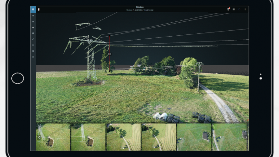 Imaxes de infraestruturas eléctricas e vexetación, accesibles a través de SisFor Imaxes de infraestruturas eléctricas e vexetación, accesibles a través de SisFor
