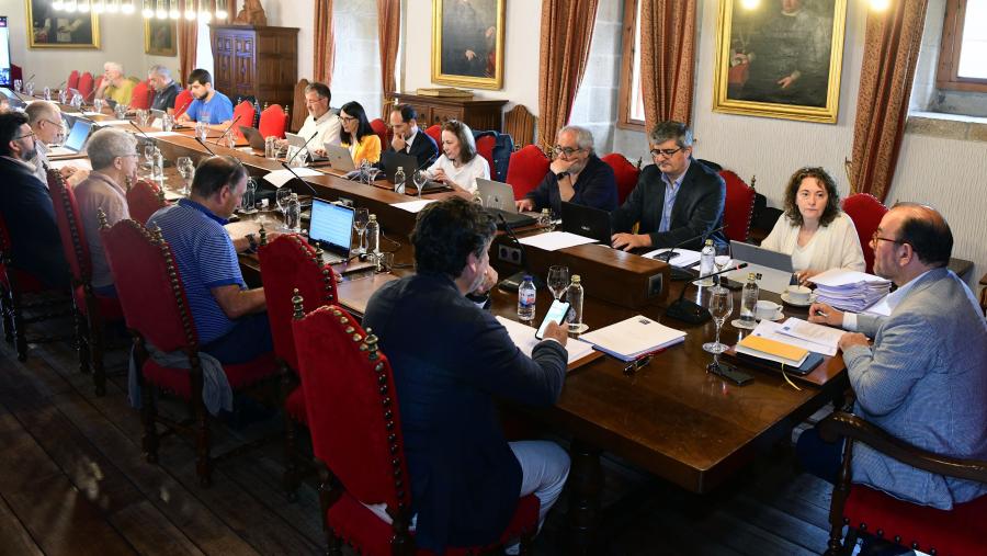 A xuntanza desenvolveuse este venres 21 no Colexio San Xerome. FOTO: Santi Alvite A xuntanza desenvolveuse este venres 21 no Colexio San Xerome. FOTO: Santi Alvite