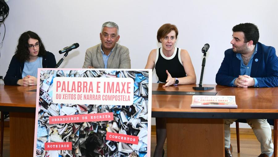 De esquerda a dereita, Francisco Morales, Valentín García, Pilar Murias e Daniel Chapela. FOTO: Santi Alvite De esquerda a dereita, Francisco Morales, Valentín García, Pilar Murias e Daniel Chapela. FOTO: Santi Alvite