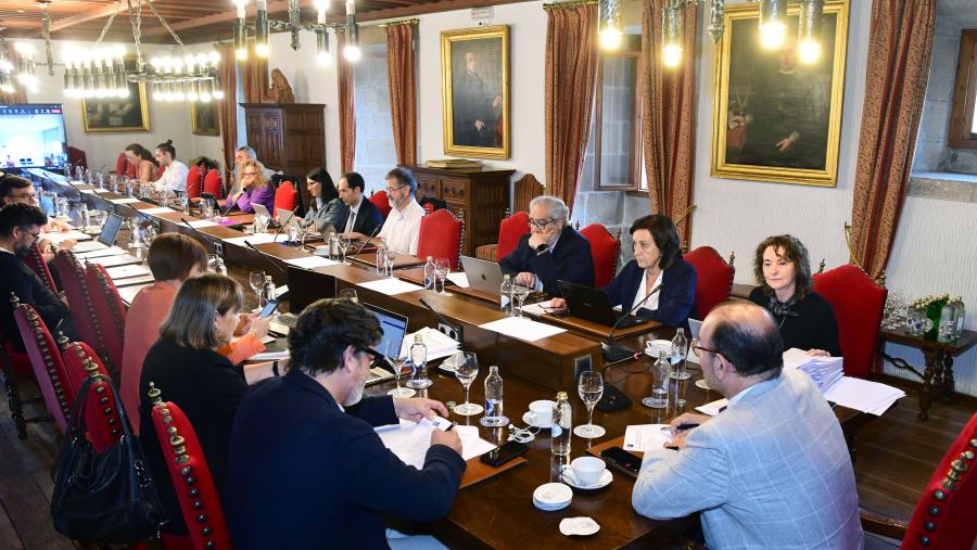 A xuntanza desenvolveuse no Colexio de San Xerome. FOTO: Santi Alvite A xuntanza desenvolveuse no Colexio de San Xerome. FOTO: Santi Alvite