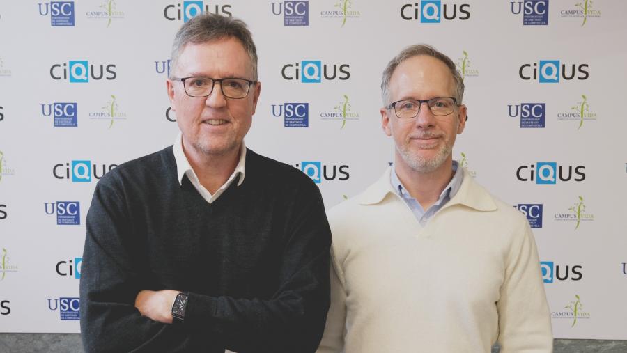 José Luis Mascareñas (esquerda) e Bruno Sainz (dereita) lideran esta investigación José Luis Mascareñas (esquerda) e Bruno Sainz (dereita) lideran esta investigación