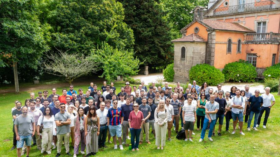 Foto de todo o equipo do IGFAE. Foto: IGFAE Foto de todo o equipo do IGFAE. Foto: IGFAE