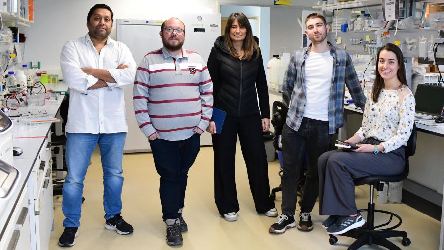 Foto do equipo do CiMUS autor do estudo. Foto: CiMUS Foto do equipo do CiMUS autor do estudo. Foto: CiMUS