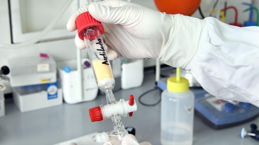 Imaxe dun laboratorio do CiQUS. Foto: Santi Alvite Imaxe dun laboratorio do CiQUS. Foto: Santi Alvite