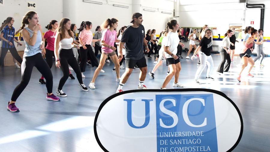 Imaxe de arquivo dunha actividade deportiva na USC. FOTO: Santi Alvite Imaxe de arquivo dunha actividade deportiva na USC. FOTO: Santi Alvite