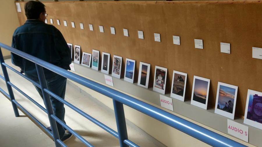 A mostra pode visitarse nos corredores de Humanidades A mostra pode visitarse nos corredores de Humanidades
