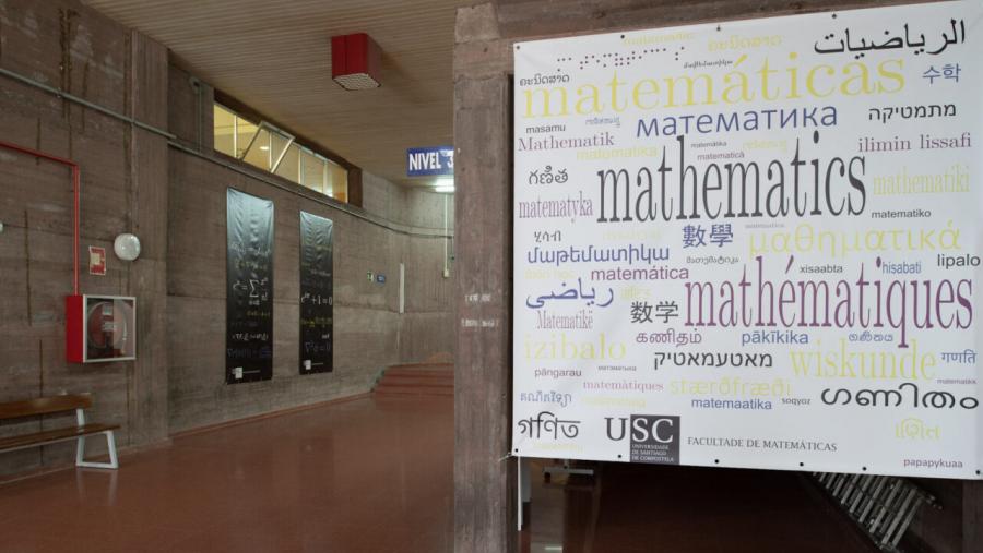Interior da Facultade de Matemáticas. FOTO: Santi Alvite Interior da Facultade de Matemáticas. FOTO: Santi Alvite