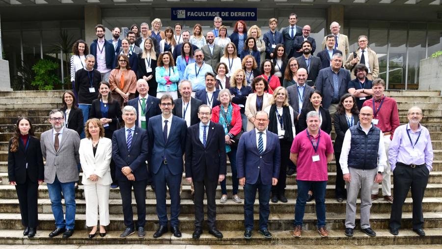 As xornadas reúnen os delegados e delegadas de Protección de datos das Universidades Españolas. Foto: Santi Alvite As xornadas reúnen os delegados e delegadas de Protección de datos das Universidades Españolas. Foto: Santi Alvite