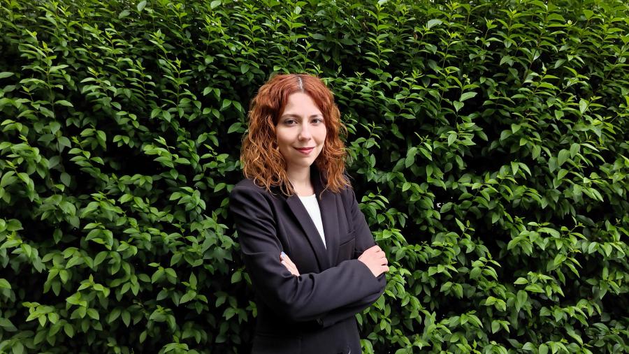 Aina Mena é estudante do Grao de Robótica no Campus Terra e a promotora do proxecto Optimuu