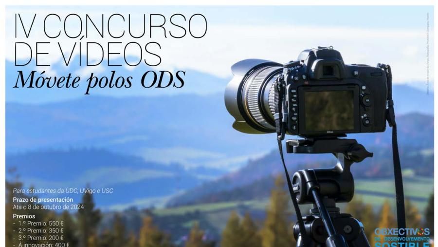 IV Concurso de vídeos "Móvete polos ODS" Concurso de vídeos RGCUD