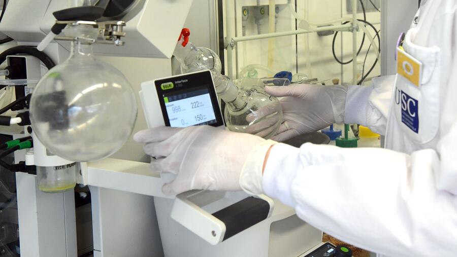 Imaxe de arquivo dun laboratorio da USC. FOTO: Santi Alvite Imaxe de arquivo dun laboratorio da USC. FOTO: Santi Alvite