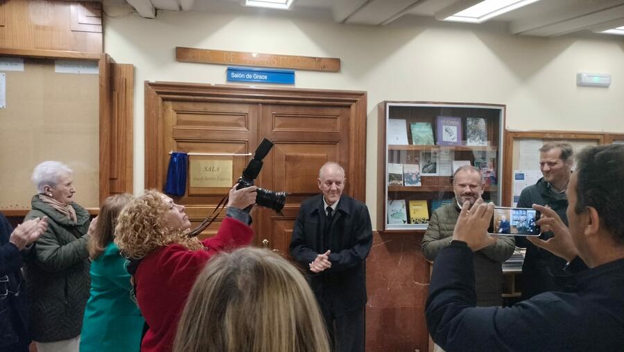 O acto contou coa participación de familiares e compañeiros de Araceli Herrero O acto contou coa participación de familiares e compañeiros de Araceli Herrero