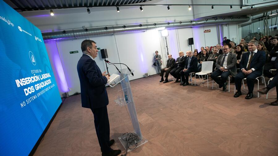 O informe presentouse na Cidade da Cultura. Foto: Xunta de Galicia O informe presentouse na Cidade da Cultura. Foto: Xunta de Galicia
