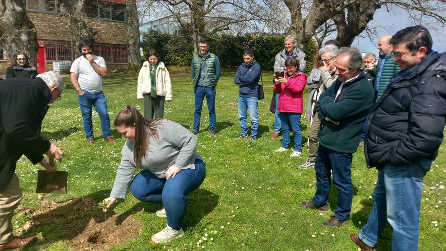 A plantación realizouse na localidade lucense de San Fiz A plantación realizouse na localidade lucense de San Fiz