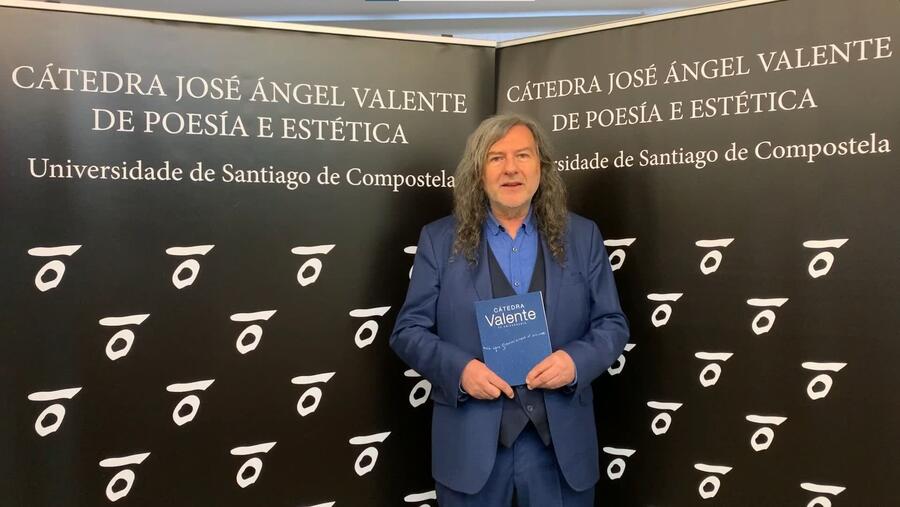 Rodríguez Fer é da Cátedra José Ángel Valente de Poesía e Estética da Universidade de Santiago de Compostela