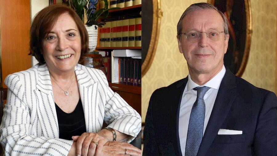 María Teresa Soler Roch e Duarte Nuno Vieira, novos honoris causa da USC María Teresa Soler Roch e Duarte Nuno Vieira, novos honoris causa da USC