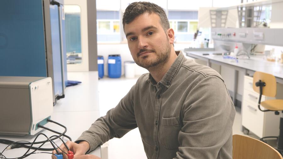 Manuel Souto, investigador do CiQUS. Foto: CiQUS Manuel Souto, investigador do CiQUS. Foto: CiQUS