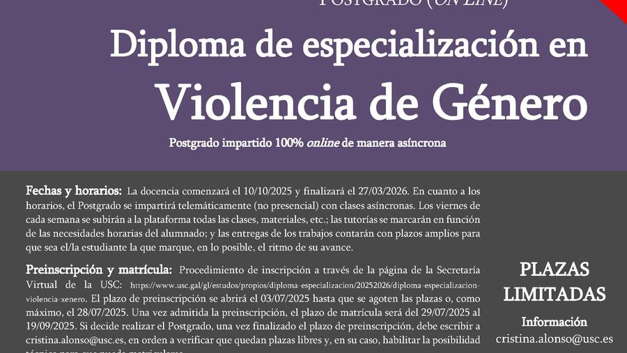 Cartel do curso